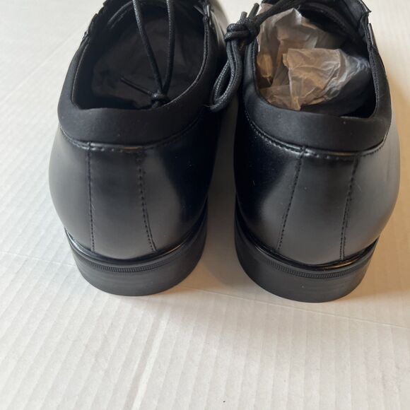 Kenneth Cole  11 M Reaction Logan Flex Lace Up Oxfords Solid Dress Black Shoes main image 5